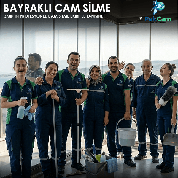 Yüksek katlarda bile izsiz ve parlak camlar.